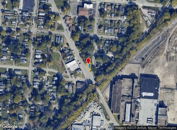  1026 S Clark Blvd, Clarksville, IN Parcel Map