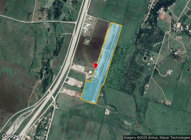  15850 S Salado Airport Rd, Salado, TX Parcel Map