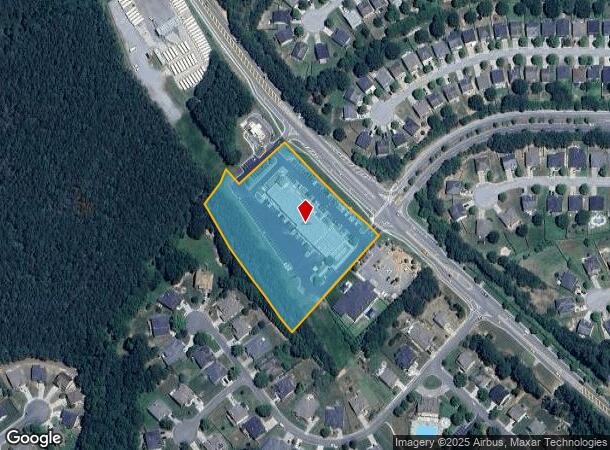  1305 Cedarcrest Rd, Dallas, GA Parcel Map