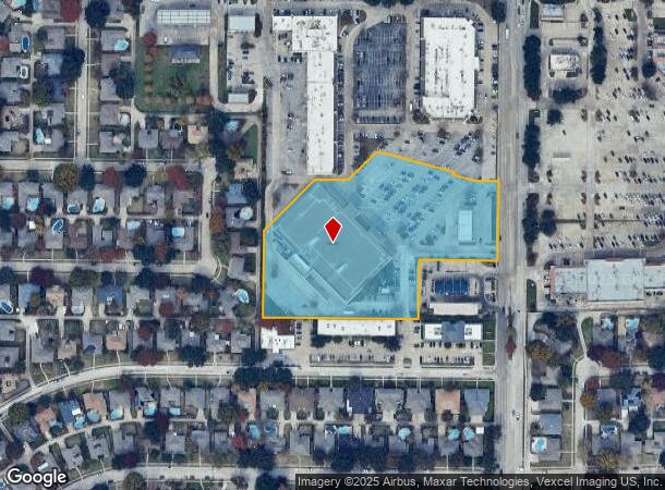  2925 Custer Rd, Plano, TX Parcel Map