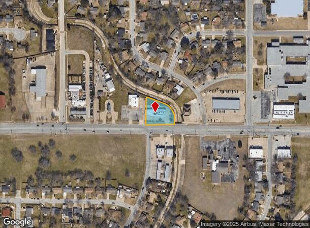  6001 Watauga Rd, Watauga, TX Parcel Map