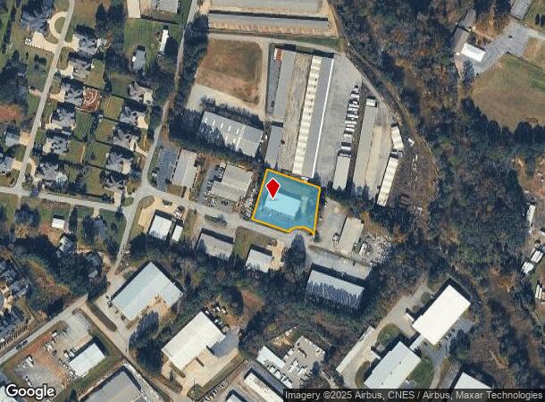  213 Riverside Ct, Greer, SC Parcel Map