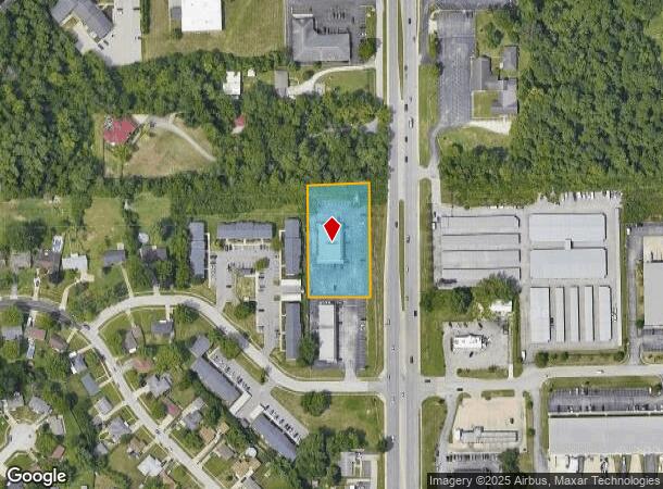 4010 S Emerson Ave, Indianapolis, IN Parcel Map