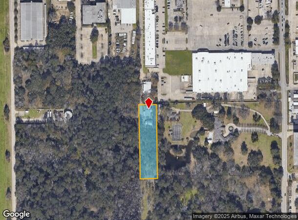 701 Sawdust Rd, Spring, TX Parcel Map