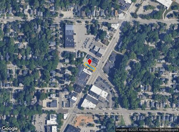  1541 Plainfield Ave Ne, Grand Rapids, MI Parcel Map