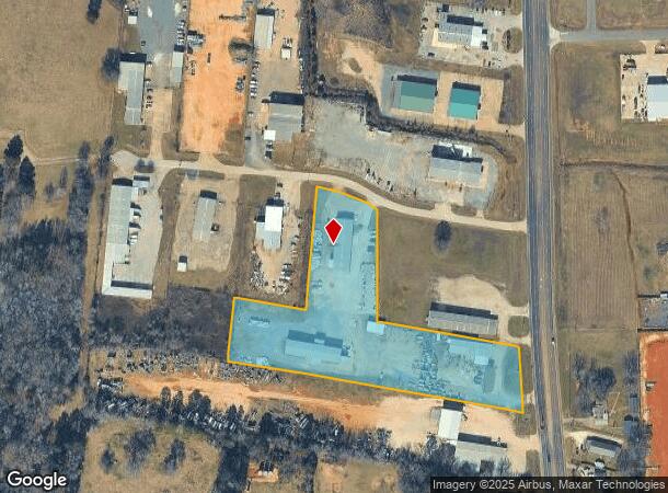 185 Johnny Clark Rd, Longview, TX Parcel Map