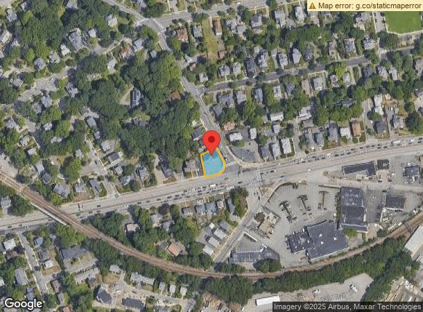  1005 Boylston St, Newton Highlands, MA Parcel Map