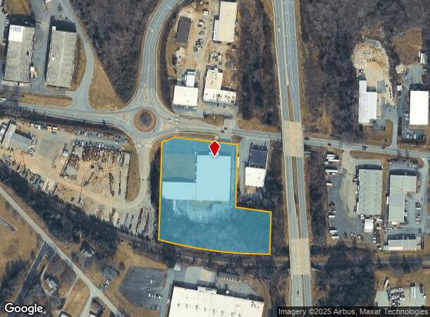 1108 E Mountain St, Kernersville, NC Parcel Map