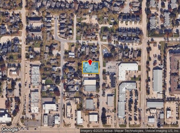  151 Central Ave, Grapevine, TX Parcel Map