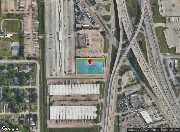  7929 N Shepherd Dr, Houston, TX Parcel Map