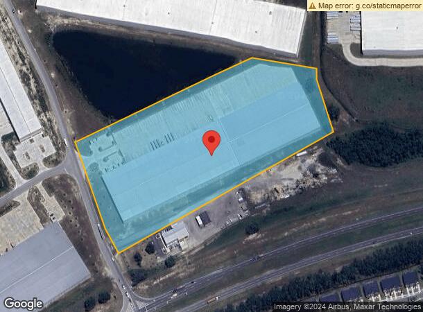  100 Morgan Lakes Industrial Blvd, Pooler, GA Parcel Map