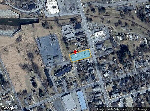 107 N Main St, Mansfield, PA Parcel Map
