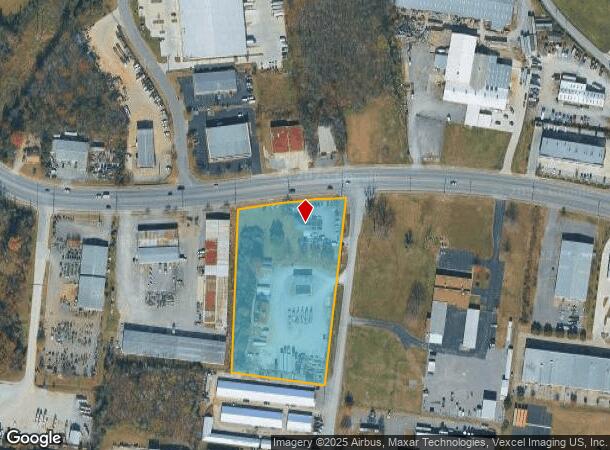  548 Middle Tennessee Blvd, Murfreesboro, TN Parcel Map