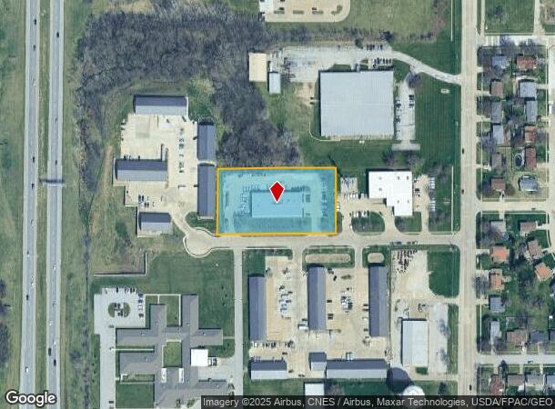 870 40Th Ave, Bettendorf, IA Parcel Map