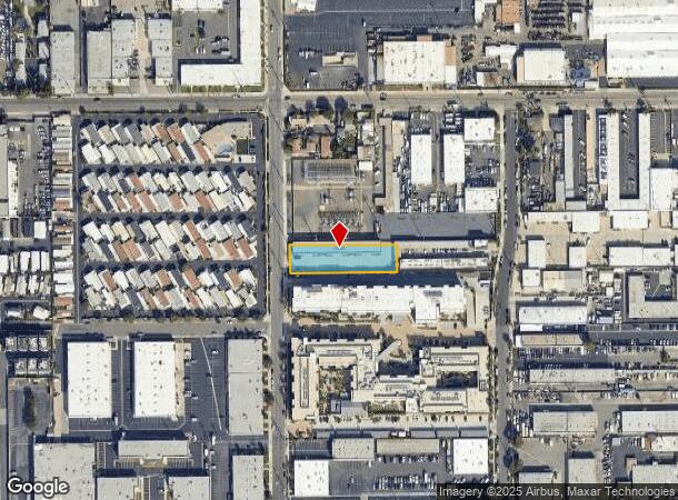  1660 Monrovia Ave, Costa Mesa, CA Parcel Map