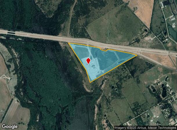  4001 W Ennis Ave, Ennis, TX Parcel Map