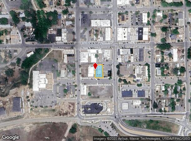  124 W 2Nd St, Rifle, CO Parcel Map