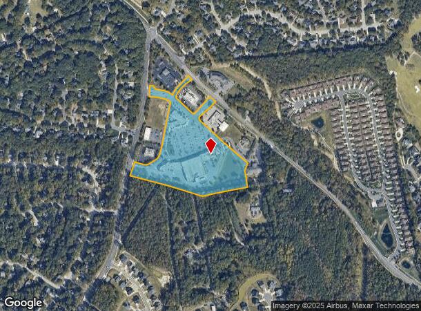 7800 Stevens Mill Rd, Matthews, NC Parcel Map