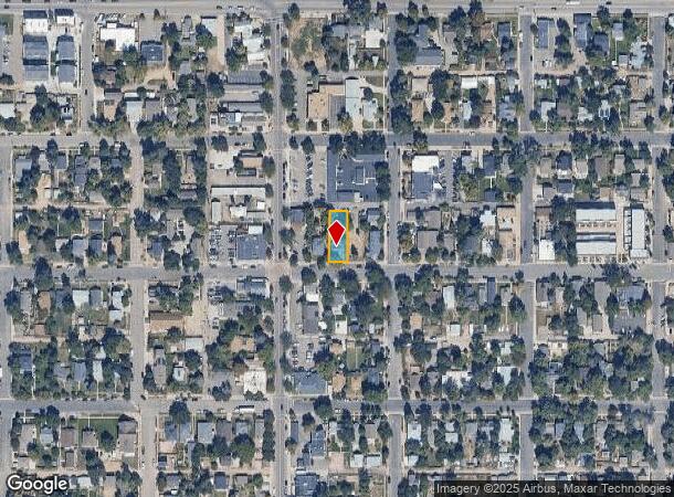 105 E Simpson St, Lafayette, CO Parcel Map