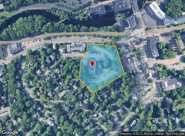  36 Eliot St, Milton, MA Parcel Map