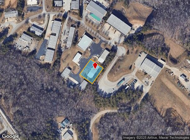  1674 Oakbrook Dr, Gainesville, GA Parcel Map
