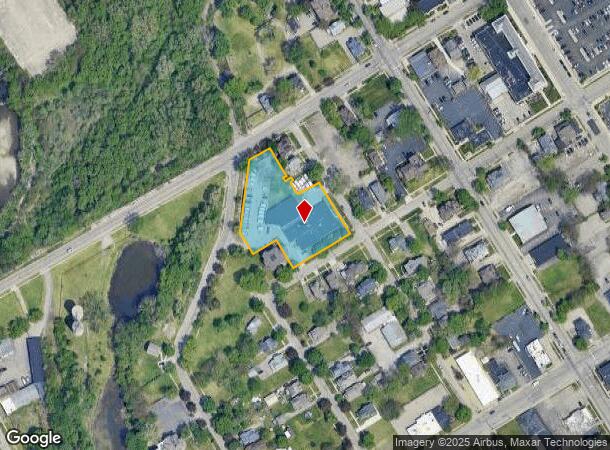  520 W 3Rd St, Flint, MI Parcel Map