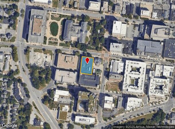 105 W Chesapeake Ave, Towson, MD Parcel Map