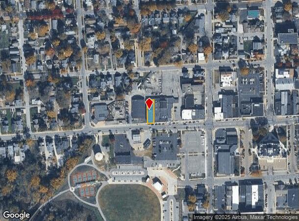 198 W Jefferson St, Franklin, IN Parcel Map