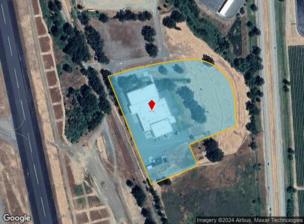  1825 Airport Rd, Ukiah, CA Parcel Map