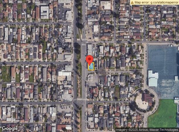  9220 S Vermont Ave, Los Angeles, CA Parcel Map