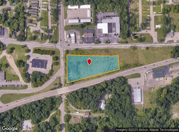  918 Michigan Ave E, Battle Creek, MI Parcel Map