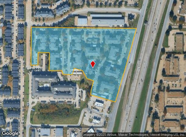  2175 N State Highway 360, Grand Prairie, TX Parcel Map