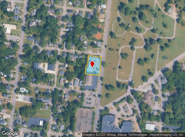  625 N Highland Ave, Murfreesboro, TN Parcel Map