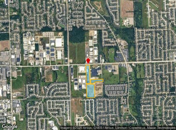  50601 Executive Dr, Macomb, MI Parcel Map