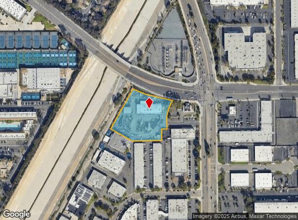 2506 S Harbor Blvd, Santa Ana, CA Parcel Map