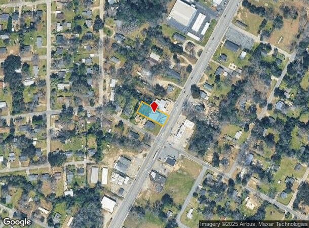 1503 Jefferson Davis Hwy, Camden, SC Parcel Map
