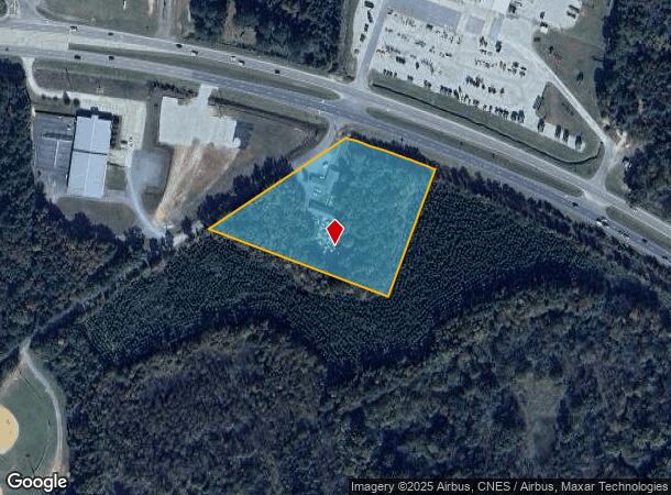 7257 Us Highway 74 W, Polkton, NC Parcel Map
