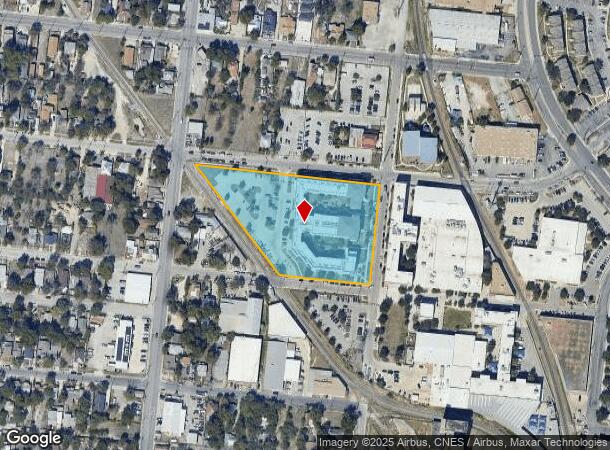  703 N San Marcos, San Antonio, TX Parcel Map