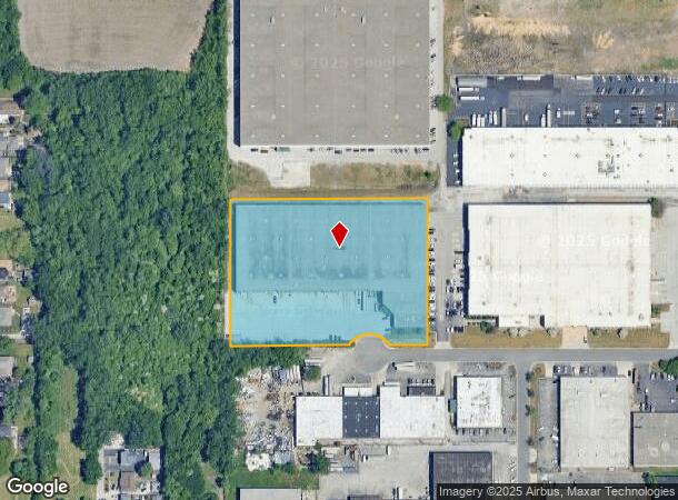  536 W 169Th St, South Holland, IL Parcel Map