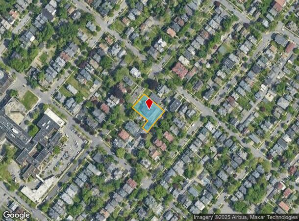  840 Clay Ave, Scranton, PA Parcel Map