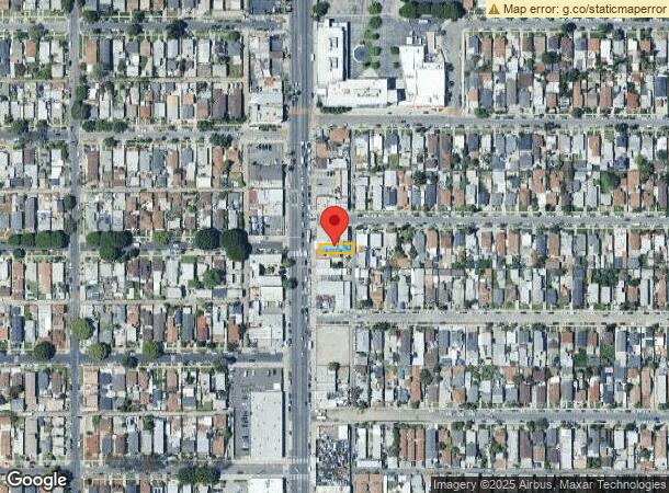  7504 S Central Ave, Los Angeles, CA Parcel Map