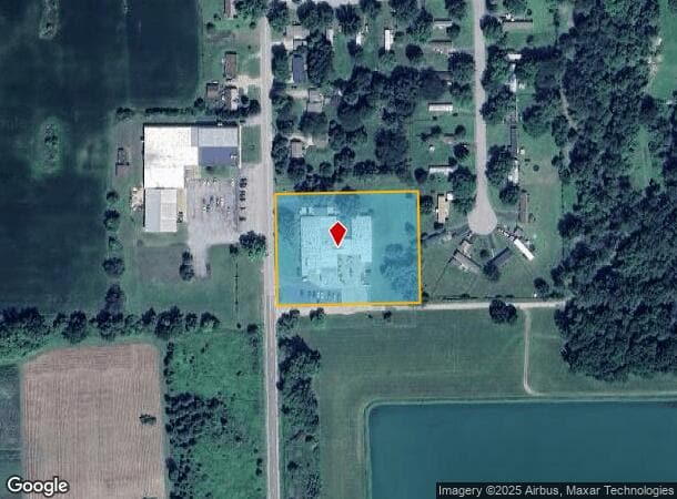  1401 S Main St, Ovid, MI Parcel Map