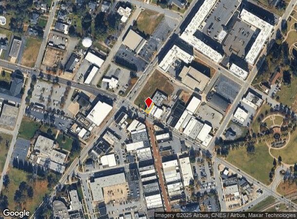  107 E Poinsett St, Greer, SC Parcel Map
