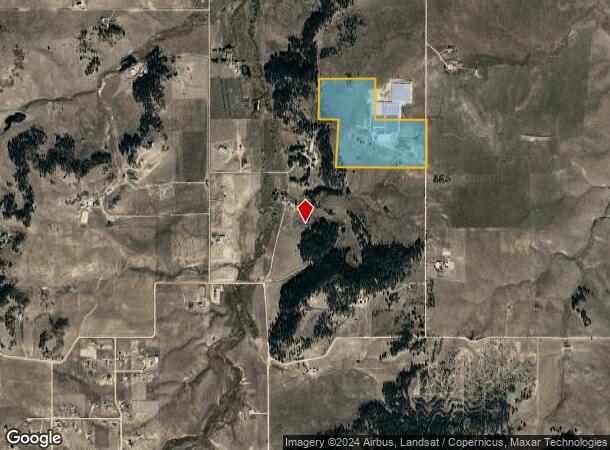  11901 E Palmer Divide Ave, Larkspur, CO Parcel Map