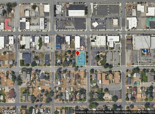  2021 E 1St Ave, Spokane, WA Parcel Map