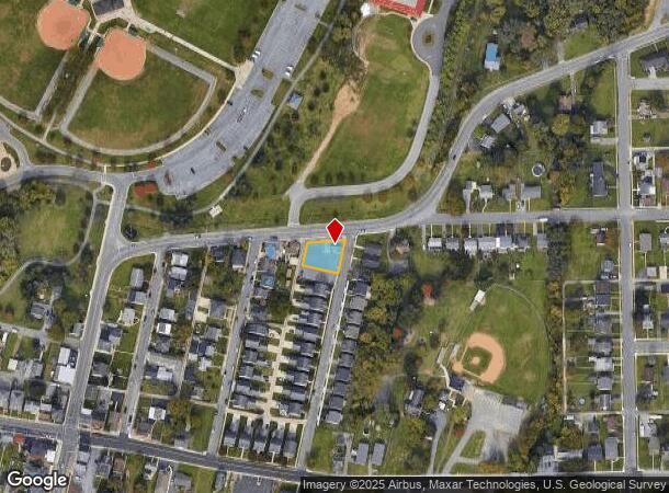  543 Security Rd, Hagerstown, MD Parcel Map