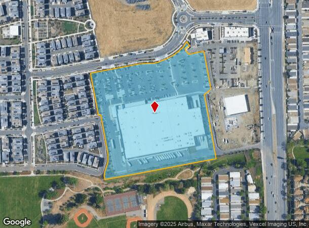  2376 S Evergreen Loop, San Jose, CA Parcel Map