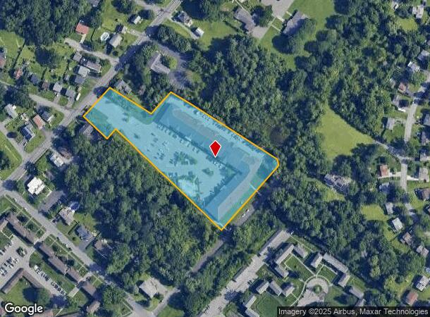  2150 Rosa Rd, Schenectady, NY Parcel Map