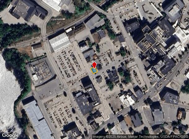 28 Bates St, Lewiston, ME Parcel Map