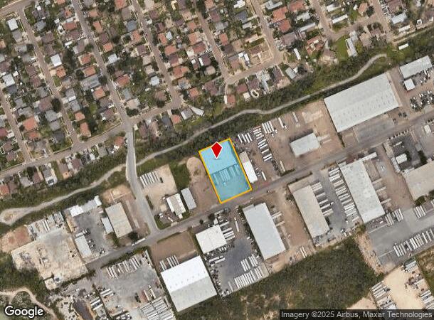 211 Flecha Ln, Laredo, TX Parcel Map